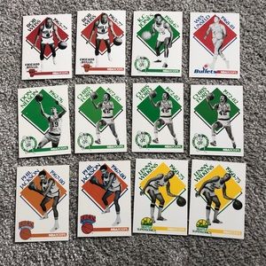 18 1990 nba hoops cards